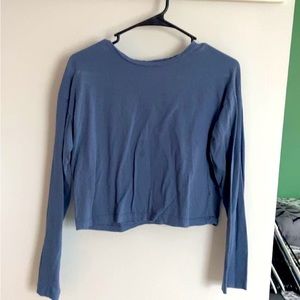 Blue long sleeve
